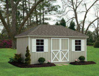 Villa Style Wood Shed