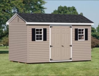 8’ x 14’ 7’ Vinyl Amish Built Shed