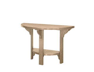 GR-Ta-Di-46hr 46″ ½ Round Dining Table
