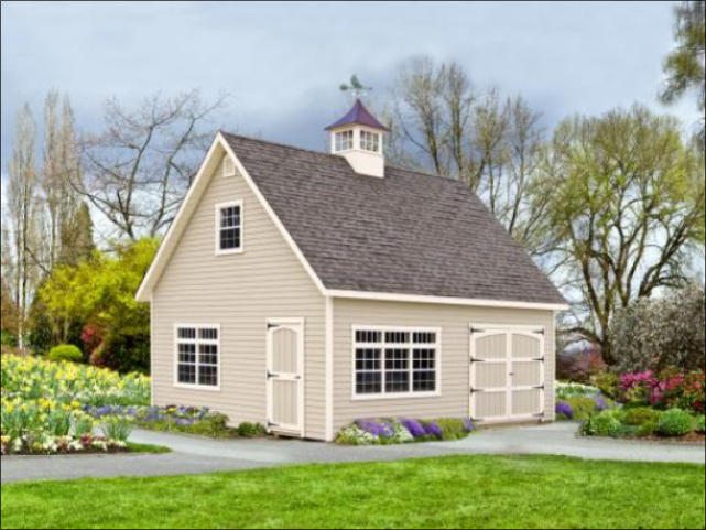 20 x 24 Elite A-Frame Big Barn – 2 Story