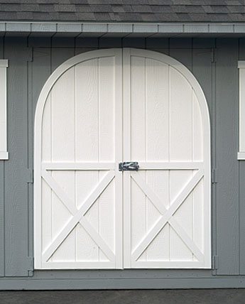 Arched Painted Doors