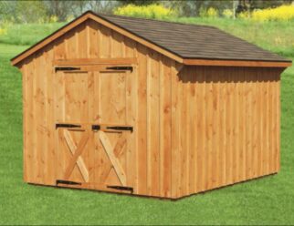 10' x 12' Cottage Style Board and Batten Shed