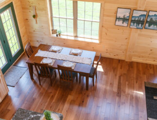 Mountaineer Deluxe Cabin Interior - Dining Area