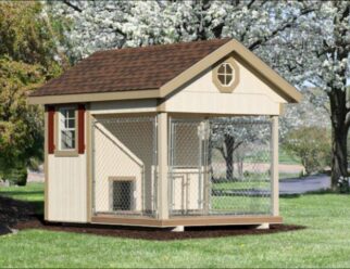 8x10 Elite Dog Kennel With Windows