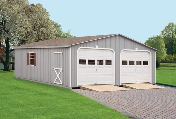 Double Garage Door