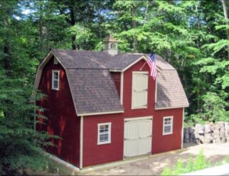 Two Story Red Wood Elite Dutch Big Barn