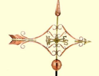 #9642P Victorian Arrow Dimensions: 32"L x 2"H x 5"WPolished Copper