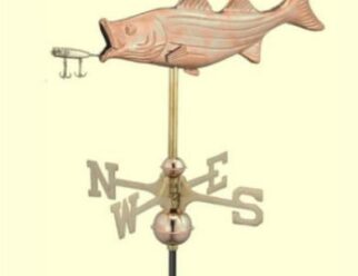 #8847P Bass w/ Lure - Dimensions: 17"L x 9.5"L
