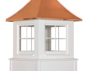 M-Model Single Window Cupola (Four-sided vinyl)