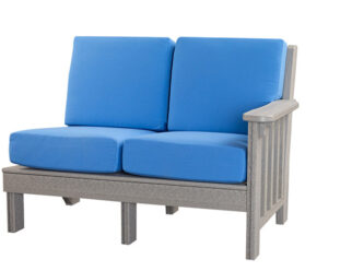 MI-LoR - Mission Right Love Seat (Cushions included)