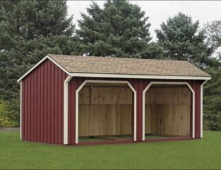 Modular – 10 x 20 Run-In Barn