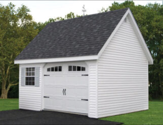 10’ x 16’ Chalet – Vinyl Amish Built Shed