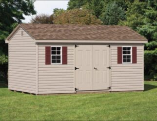 10’ x 16’ Cottage – Vinyl Amish Built Shed