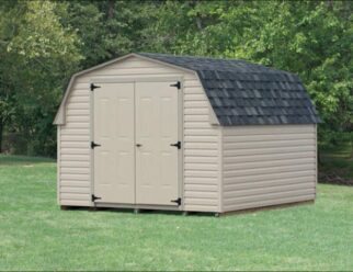 10’ x 10’ Mini Barn – Vinyl Amish Built Shed