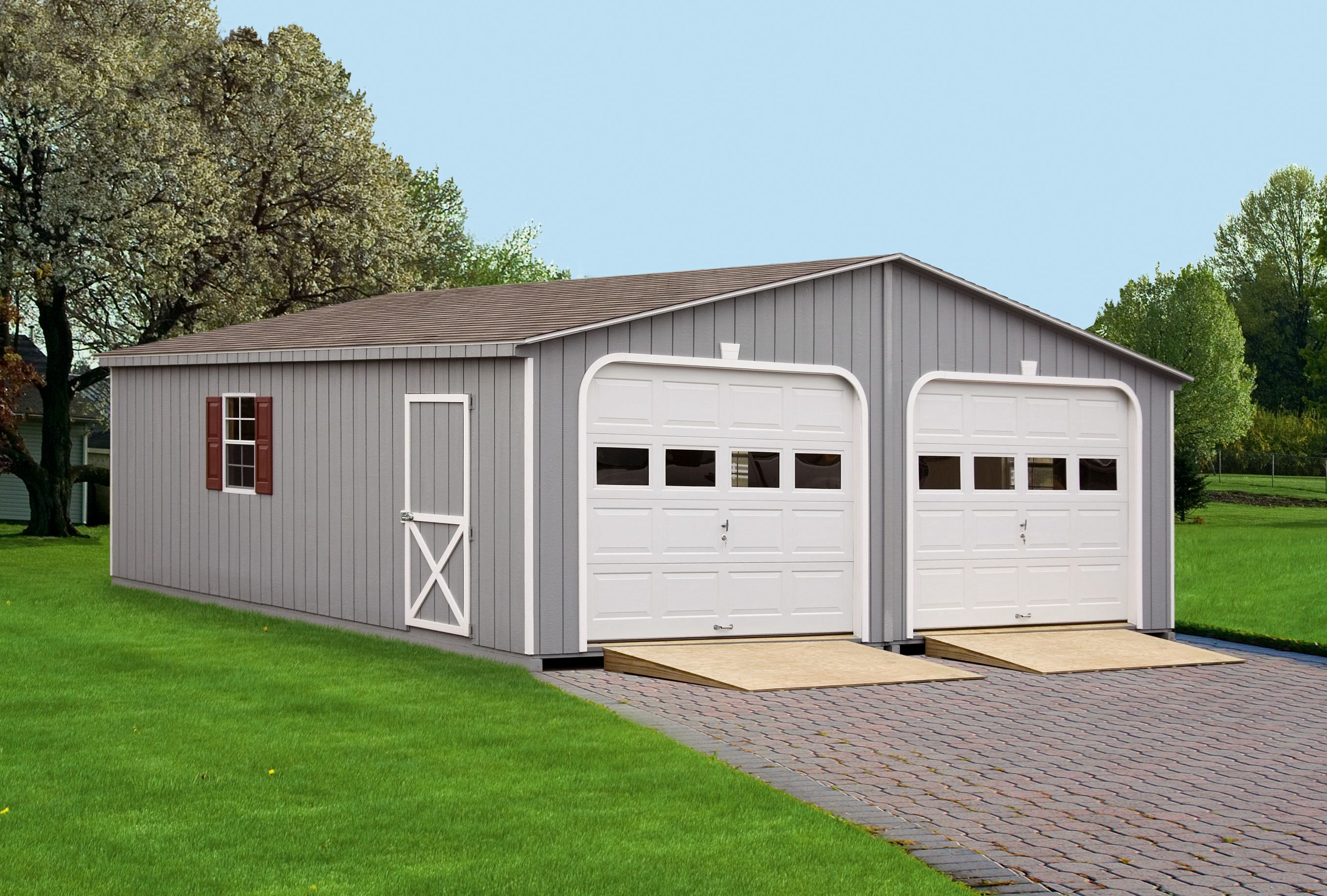 Prebuilt Garages for Sale: Wood & Vinyl Styles | Penn Dutch