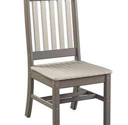 #2400 Dining Side Chair 19” W x 24” D x 39” H