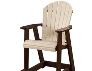 #5503 Balcony Arm Chair 28” W x 30” D x 44” H