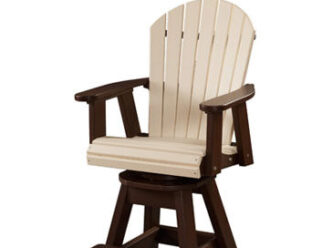 #3503 Swivel Balcony Arm Chair 28” W x 30” D x 46” H