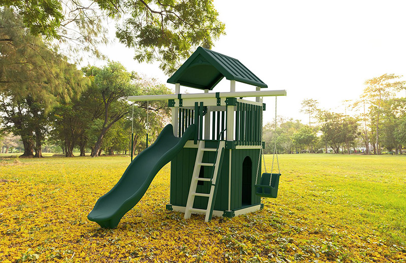 Vinyl Swing Sets Kids Outdoor Entertainment Penn Dutch