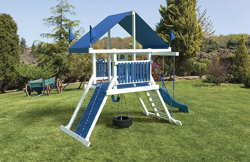 Vinyl Swing Sets Kids Outdoor Entertainment Penn Dutch