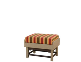 VA-Ot Van Buren Ottoman Cushions included