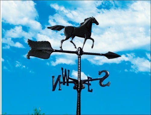 Horse weather vane