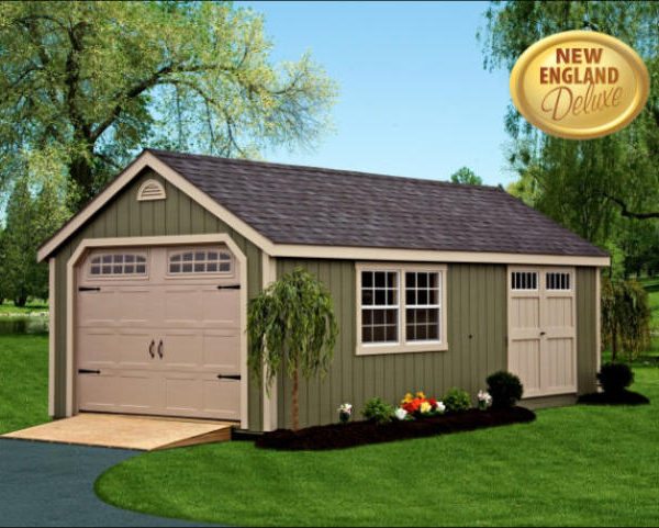 Wooden Garage