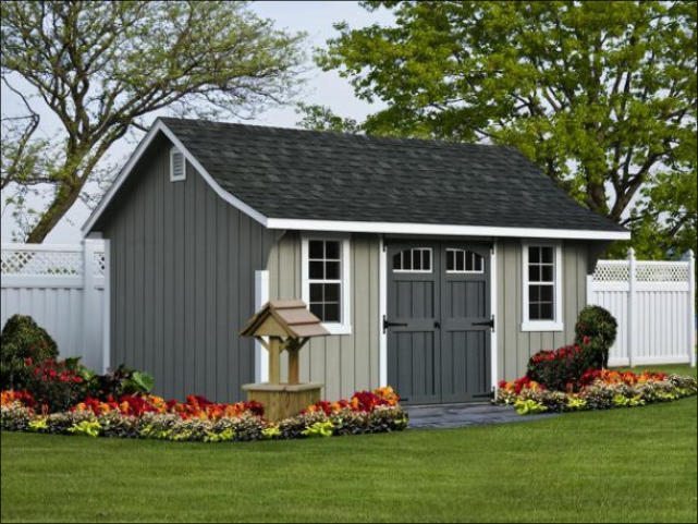 10’ x 16’ Wood Elite Cape Style Shed