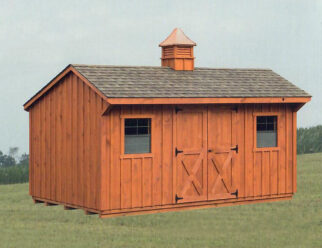 Board and Batten Style 10' x 16' Hudson Shed