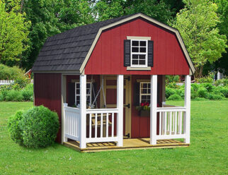 Dutch Style Playhouse - Red