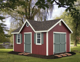 12' x 16' Peak Dormer (Elite) Shed