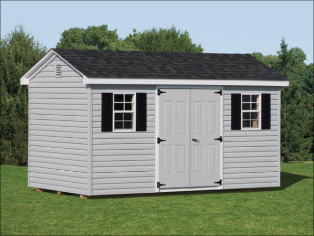 vinyl cottage storage shed