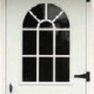 Lite adult shed door