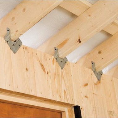 Horse barn inner brackets