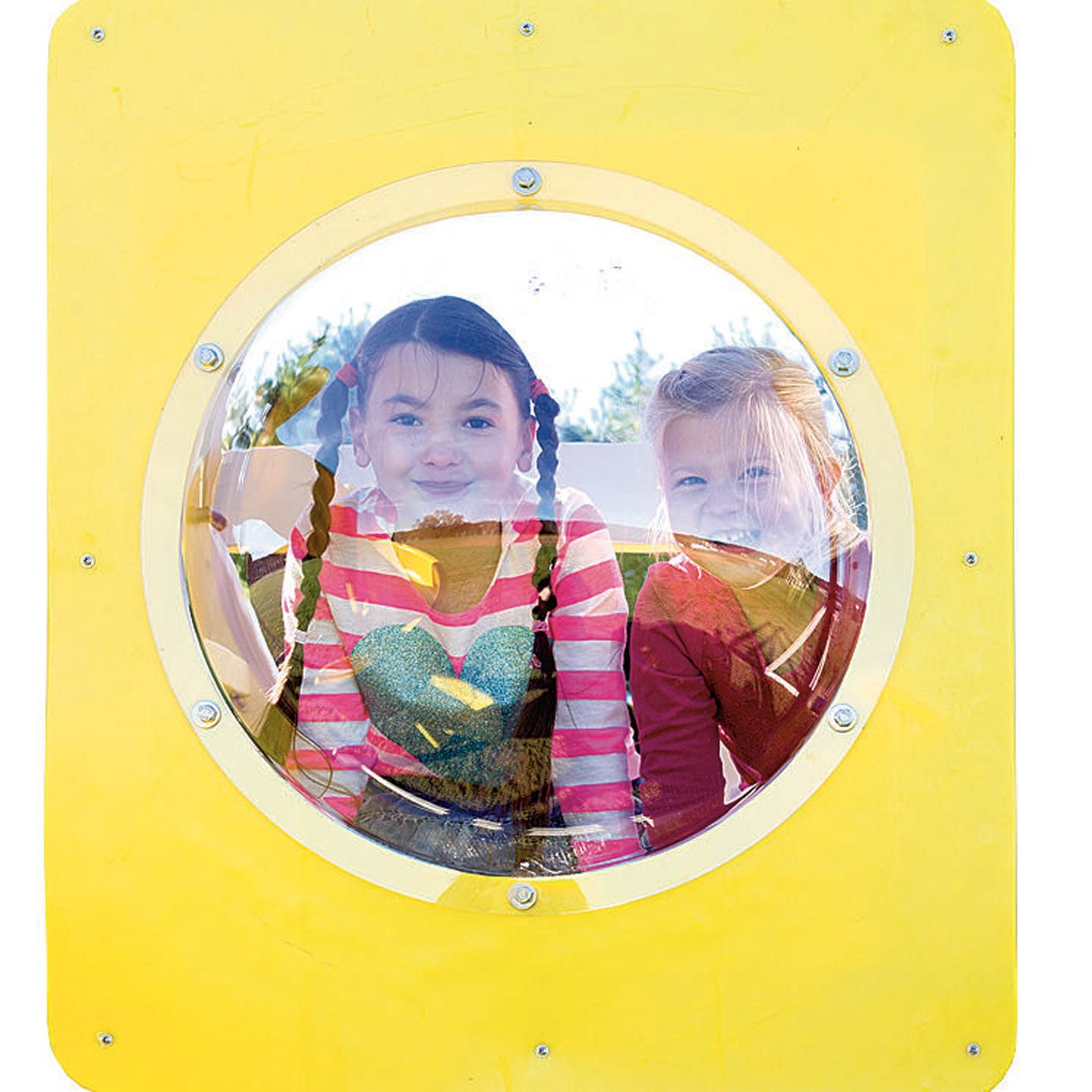Yellow bubble panel
