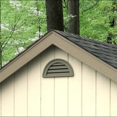 Deluxe gable vent
