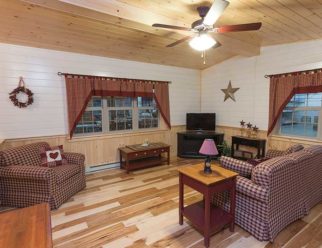 Frontier model furnished interior
