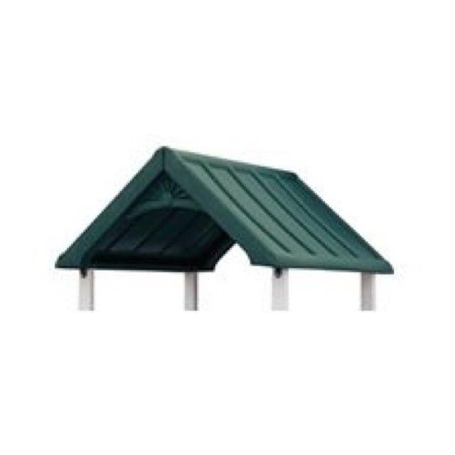 Green gable roof