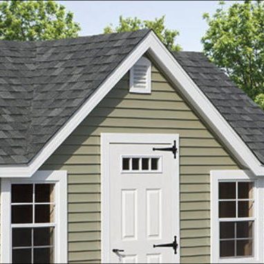 Gable reserve with side door