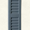 Blue window shutter