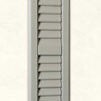 Grey window shutter