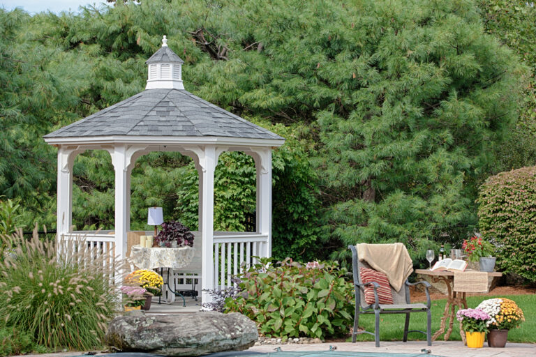 Keystone style white vinyl cupola