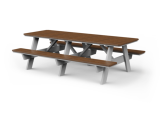 3’-x-8’-Picnic-Table-w-Benches-Attached_Patiova