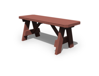 42" Wooden Picnic Bench-Patiova