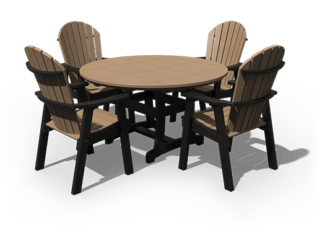 54" Adirondack Round Dining Table