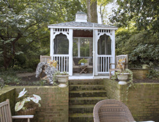 Vinyl Rectangle Gazebo