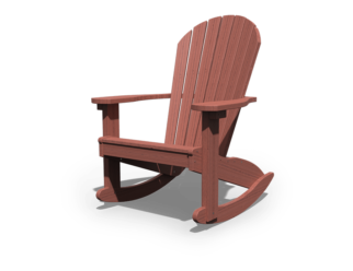 Adirondack-Wood Rocker-Patiova