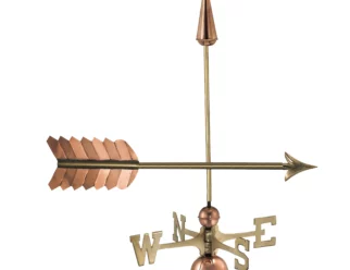 Arrow weathervane