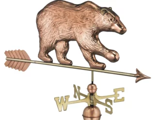 Bear weathervane