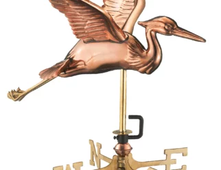 Blue heron weathervane